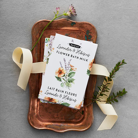 Dot & Lil - Lavender & Hibiscus Flower Bath Milk