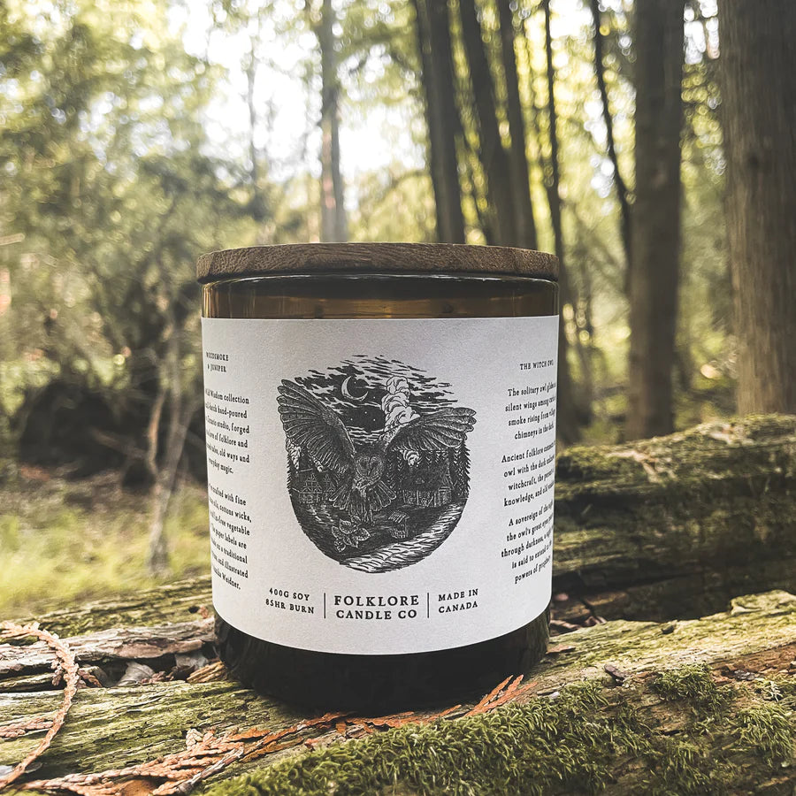 Folklore Cande Co. Wild Wisdom: The Witch Owl