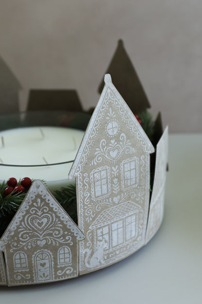 IOD Stamp Gingerbread Lane