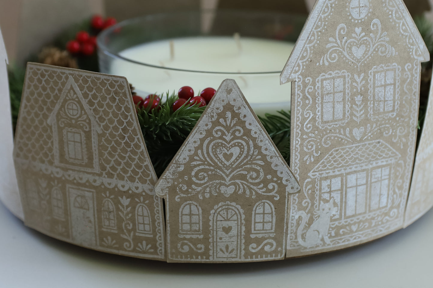 IOD Stamp Gingerbread Lane