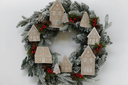 IOD Stamp Gingerbread Lane