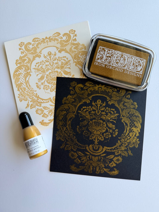 IOD Gold Shimmer Decor Ink Pad
