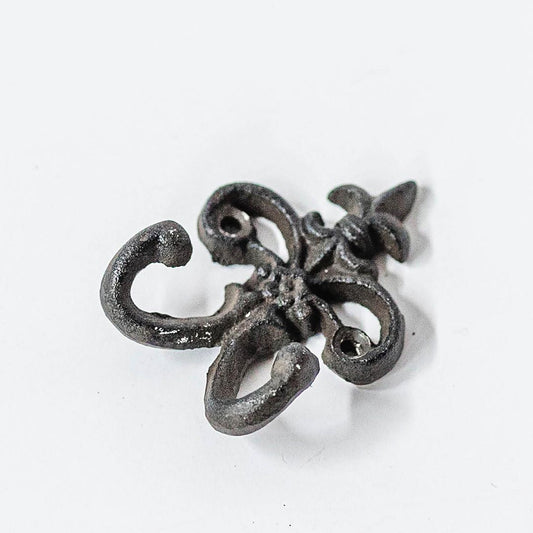 Cast Iron Double Coat Hook