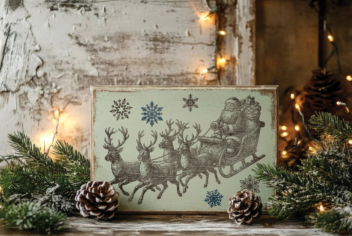 IOD Paint Inlay The North Pole Co