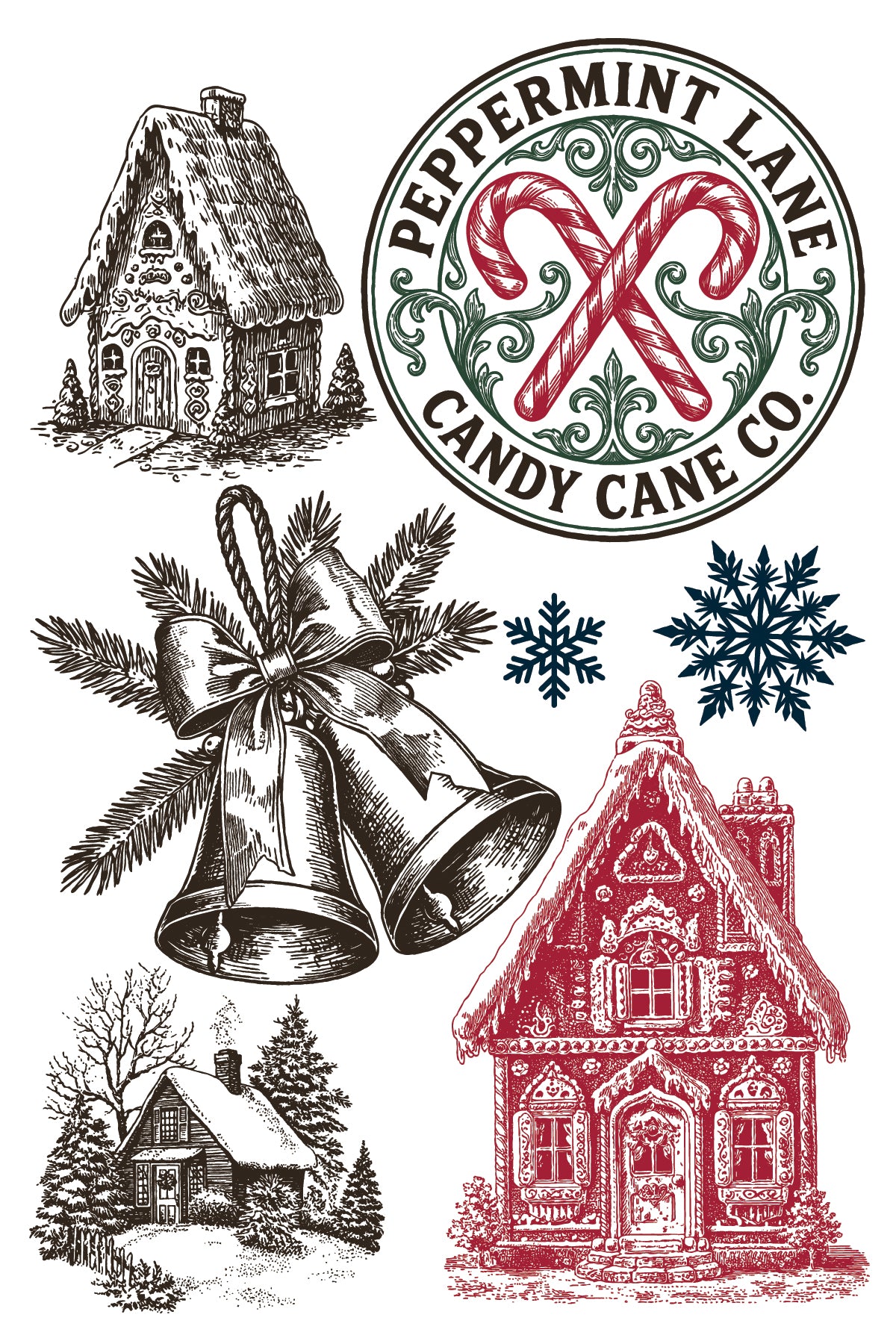 IOD Paint Inlay The North Pole Co