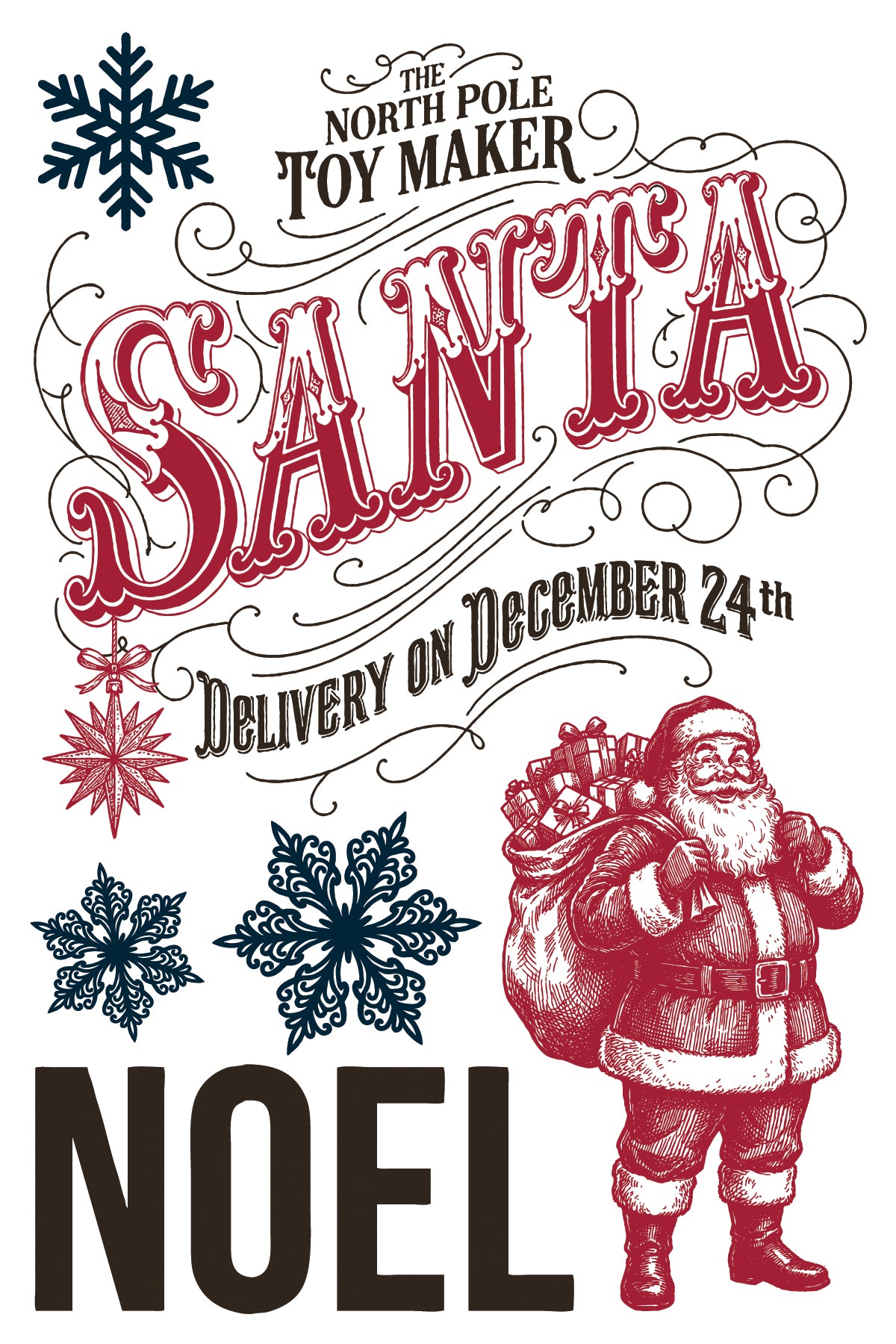 IOD Paint Inlay The North Pole Co
