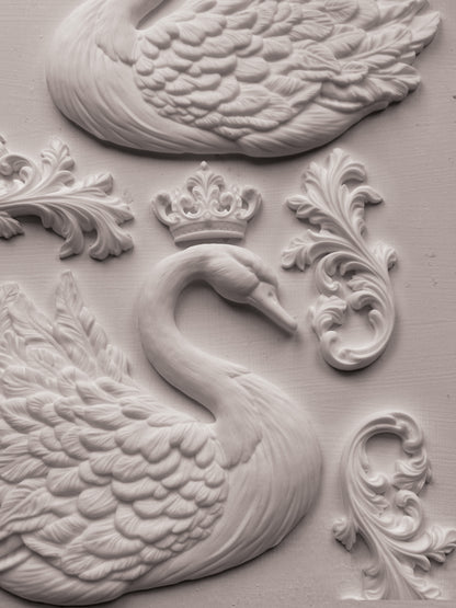 IOD Mould - Swans