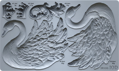 IOD Mould - Swans
