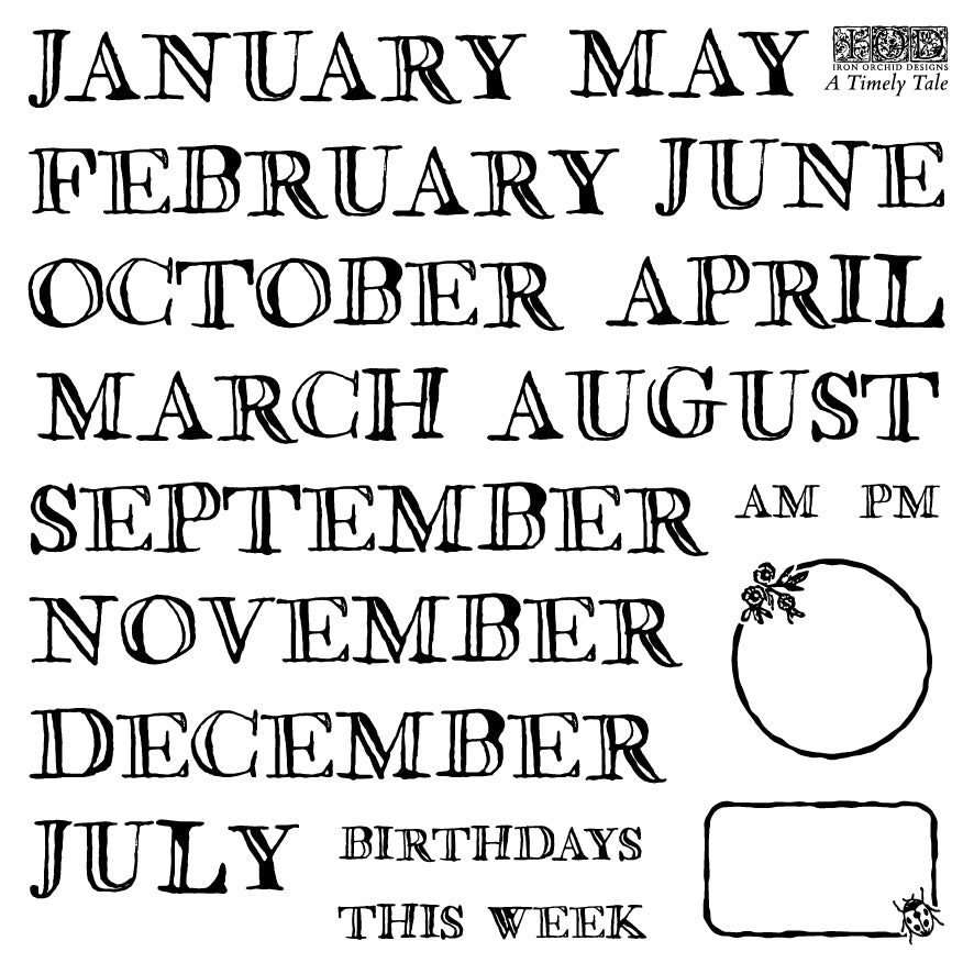 IOD Stamp A Timely Tale