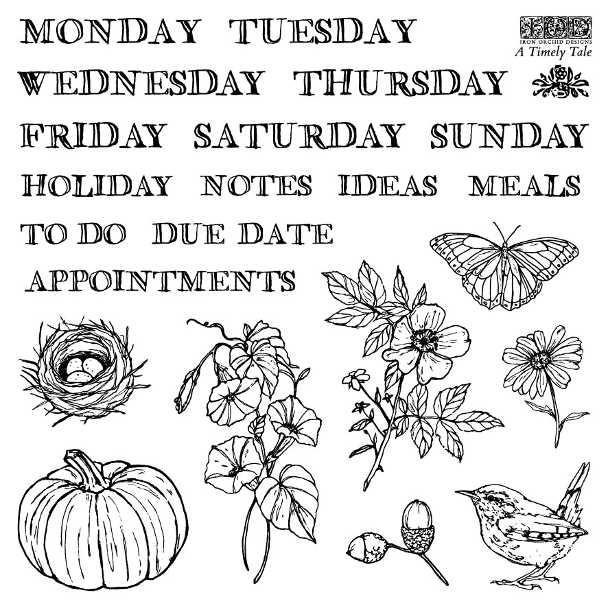 IOD Stamp A Timely Tale