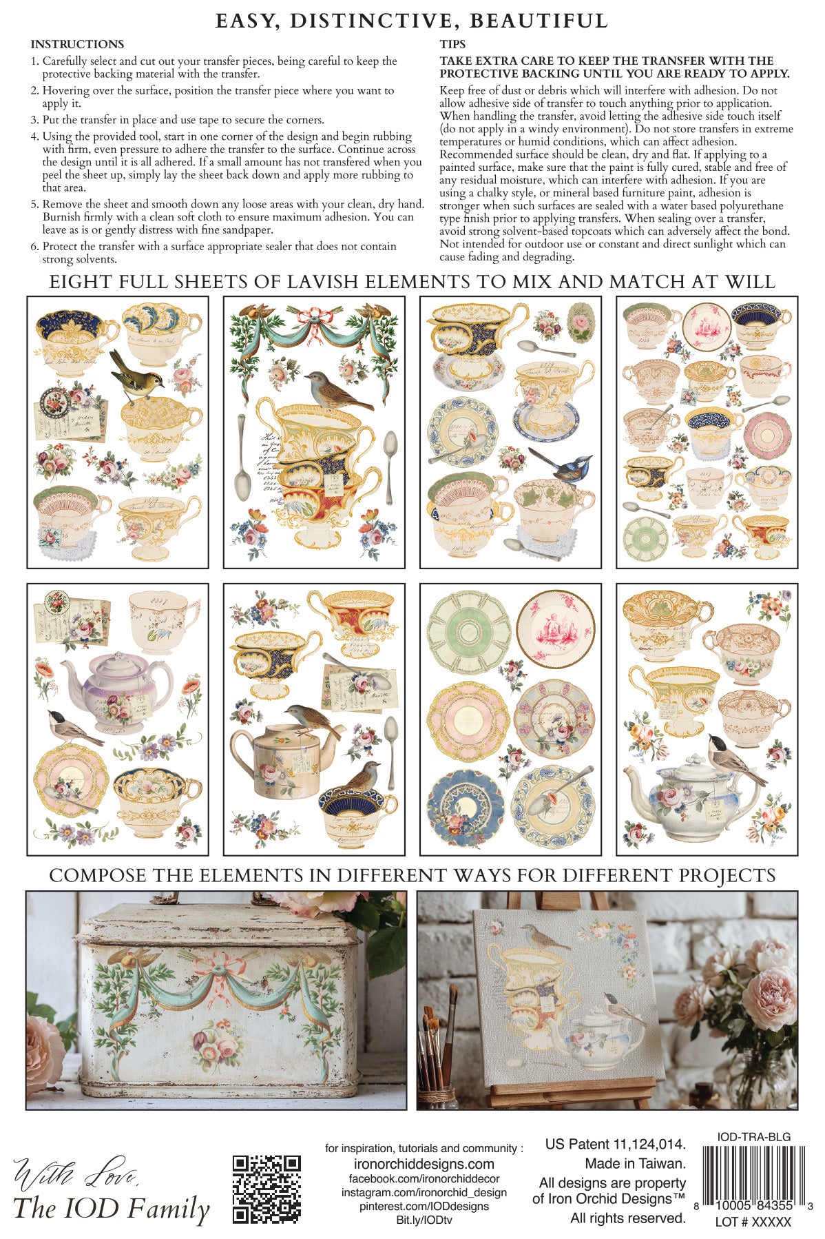 IOD Decor Transfer - The Belgravia