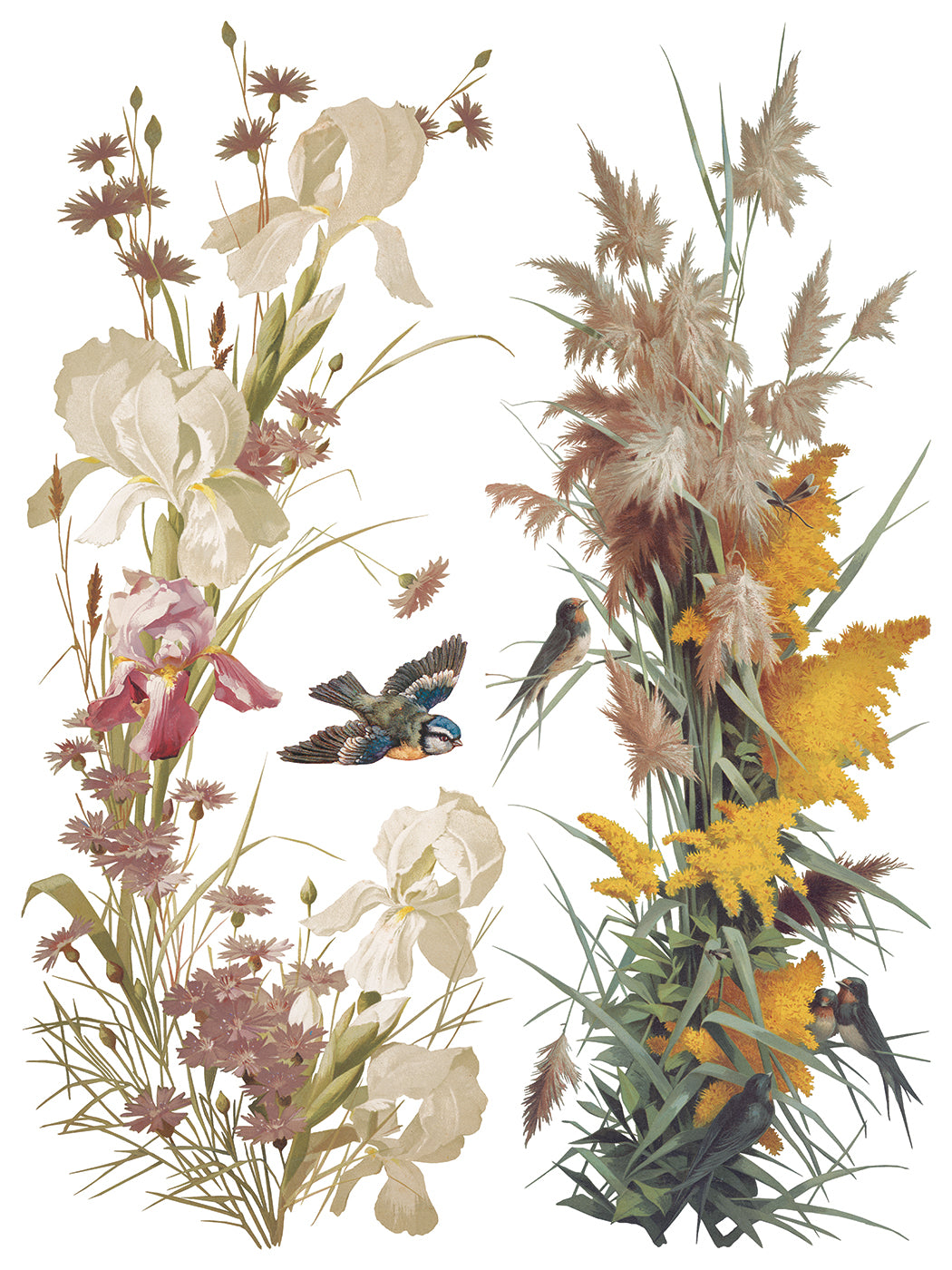 IOD Decor Transfer - Flowers by the Poets