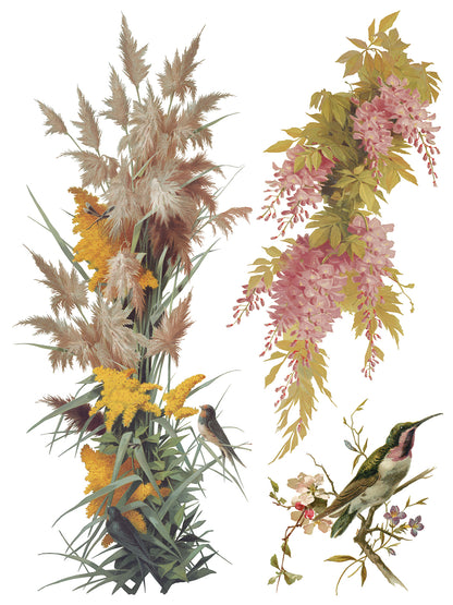 IOD Decor Transfer - Flowers by the Poets