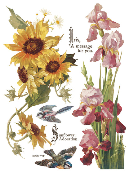 IOD Decor Transfer - Flowers by the Poets