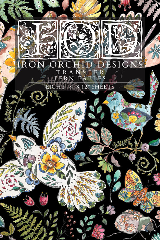 IOD Decor Transfer -Fern Fables
