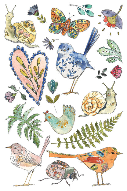 IOD Decor Transfer -Fern Fables