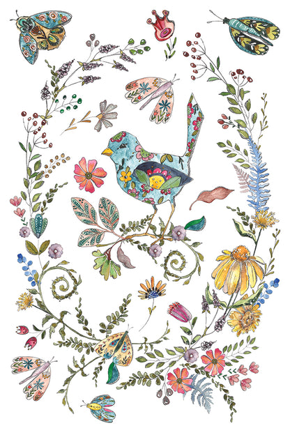 IOD Decor Transfer -Fern Fables
