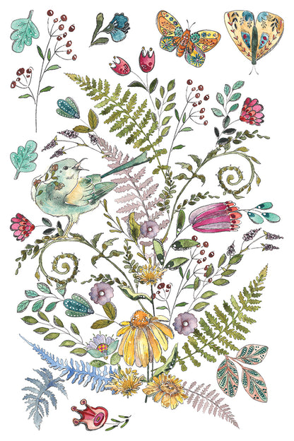 IOD Decor Transfer -Fern Fables