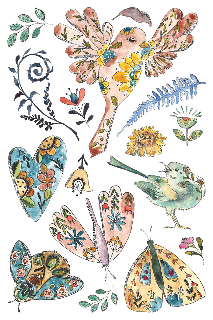 IOD Decor Transfer -Fern Fables