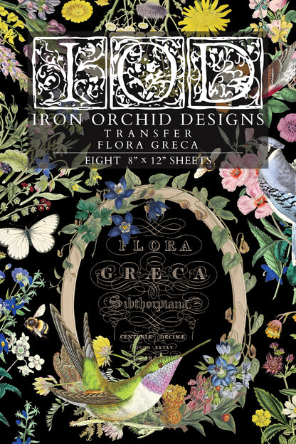 IOD Decor Transfer - Flora Greca