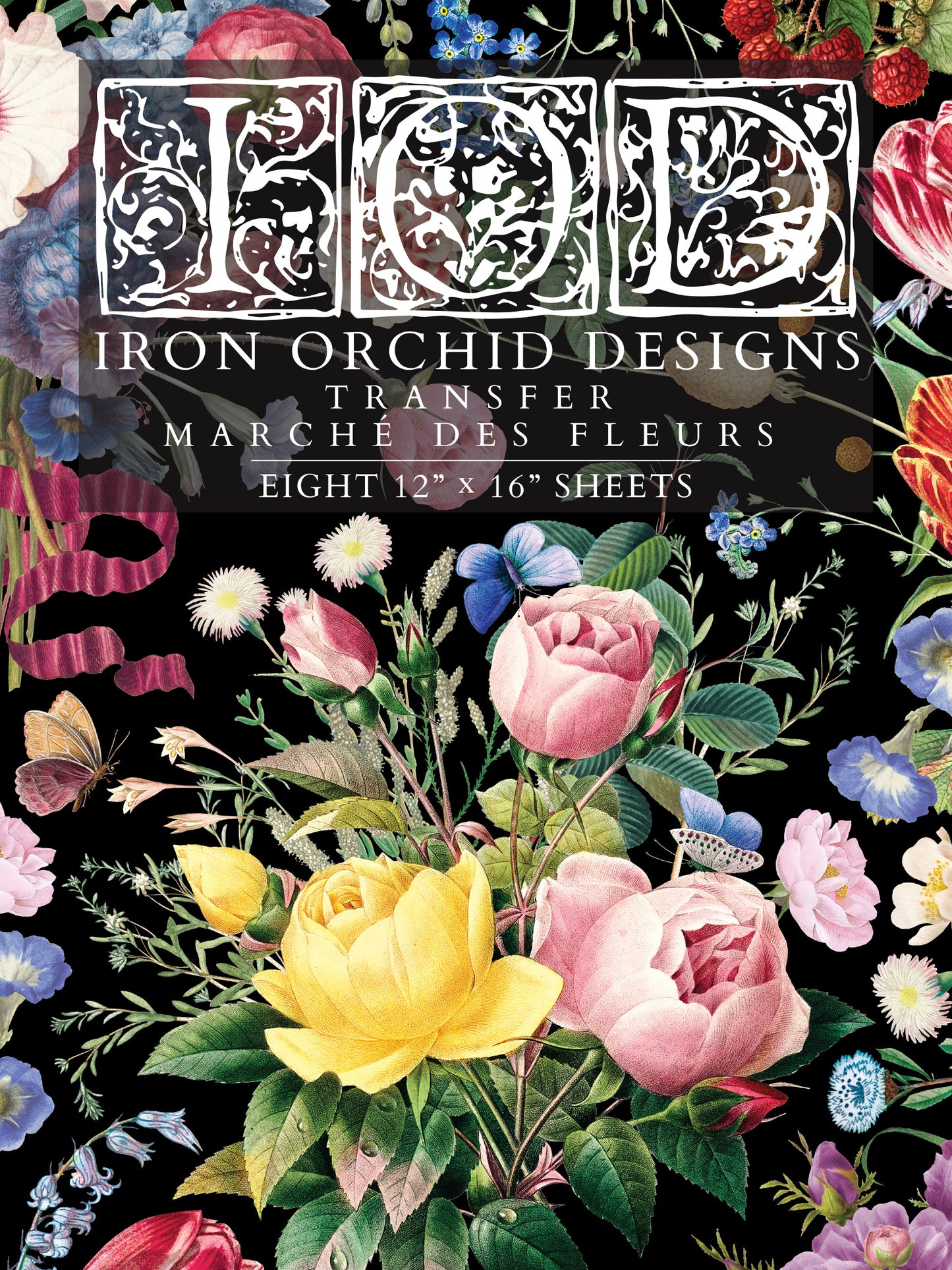 IOD Decor Transfer - Marché des Fleurs