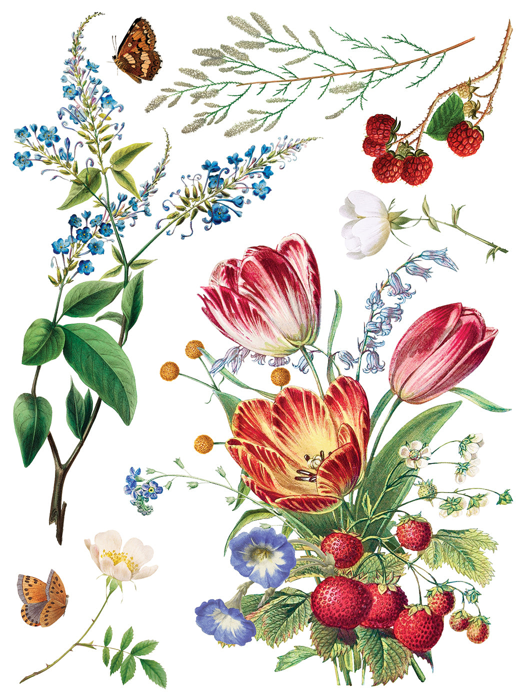 IOD Decor Transfer - Marché des Fleurs