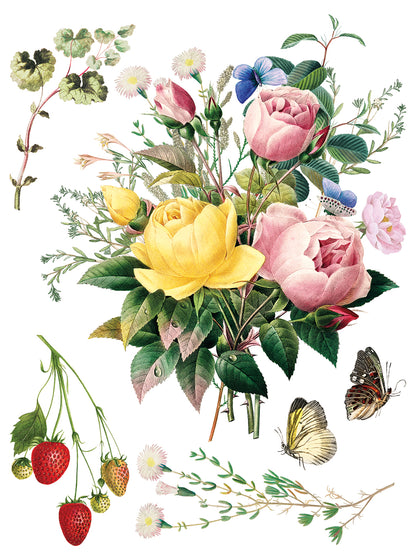 IOD Decor Transfer - Marché des Fleurs