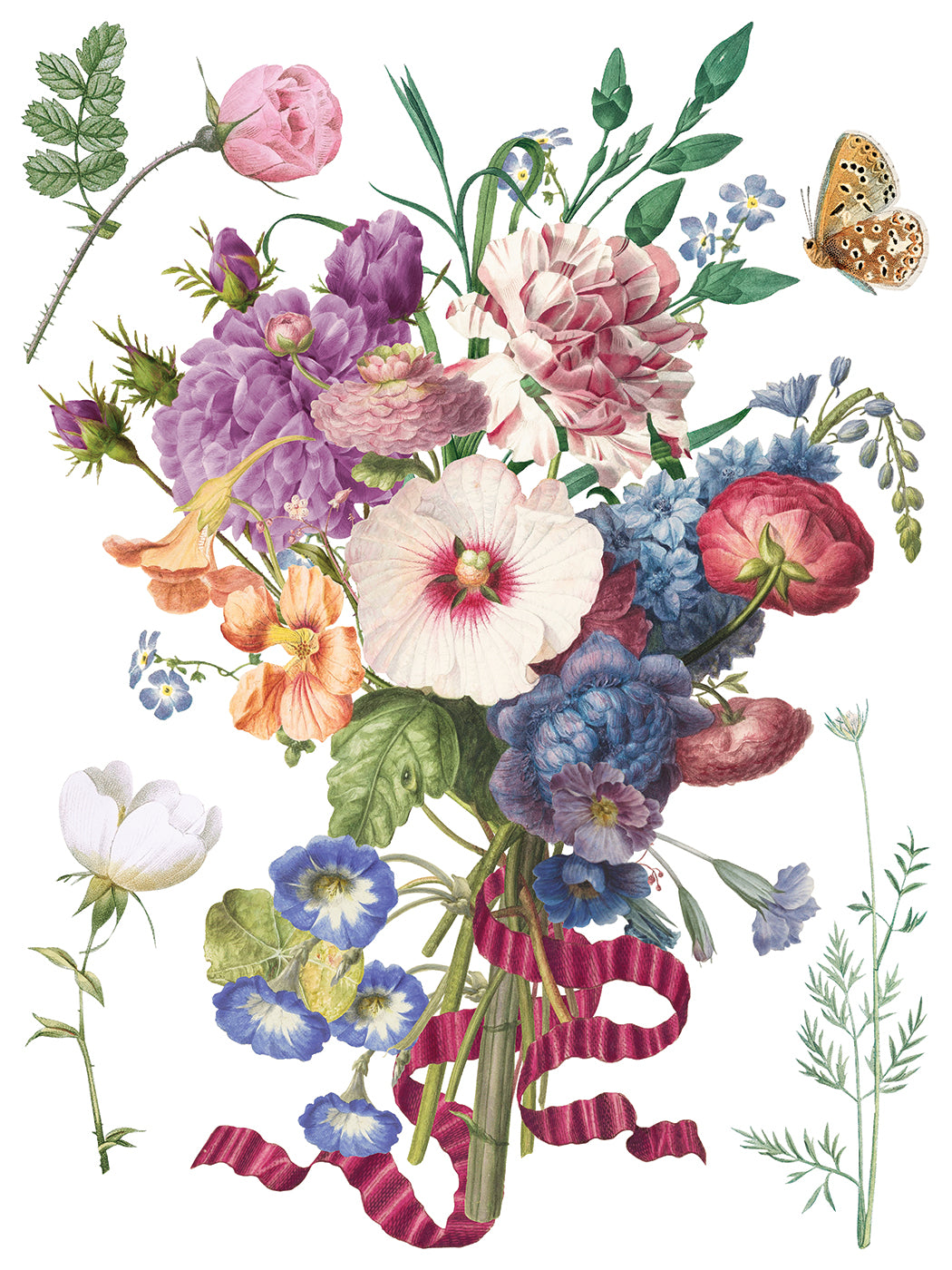 IOD Decor Transfer - Marché des Fleurs
