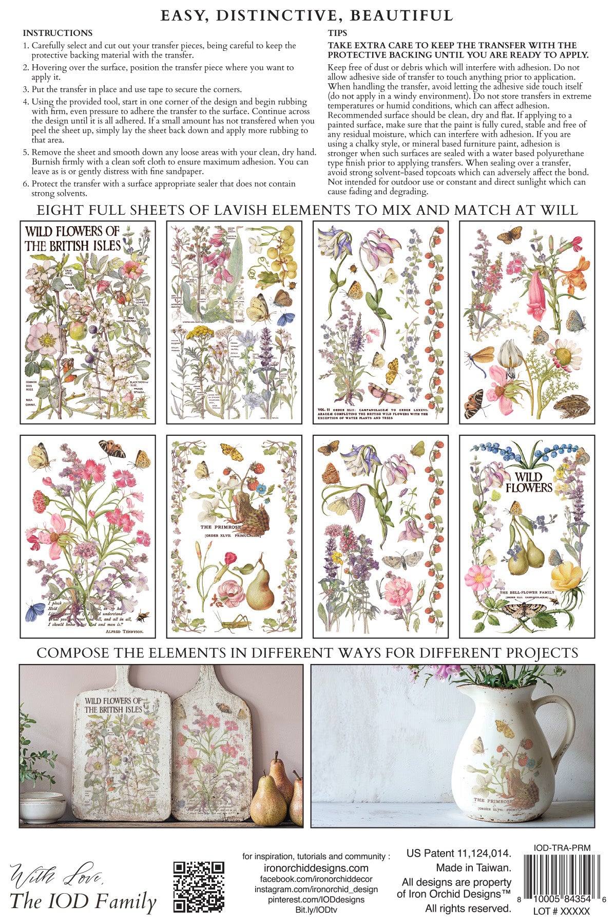 IOD Decor Transfer - Primrose Isle