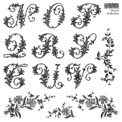 IOD Stampe Dessins de Broderie