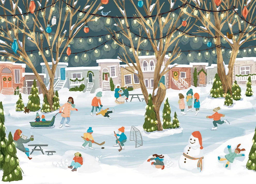 Villager Puzzle Neighbourhood Rink