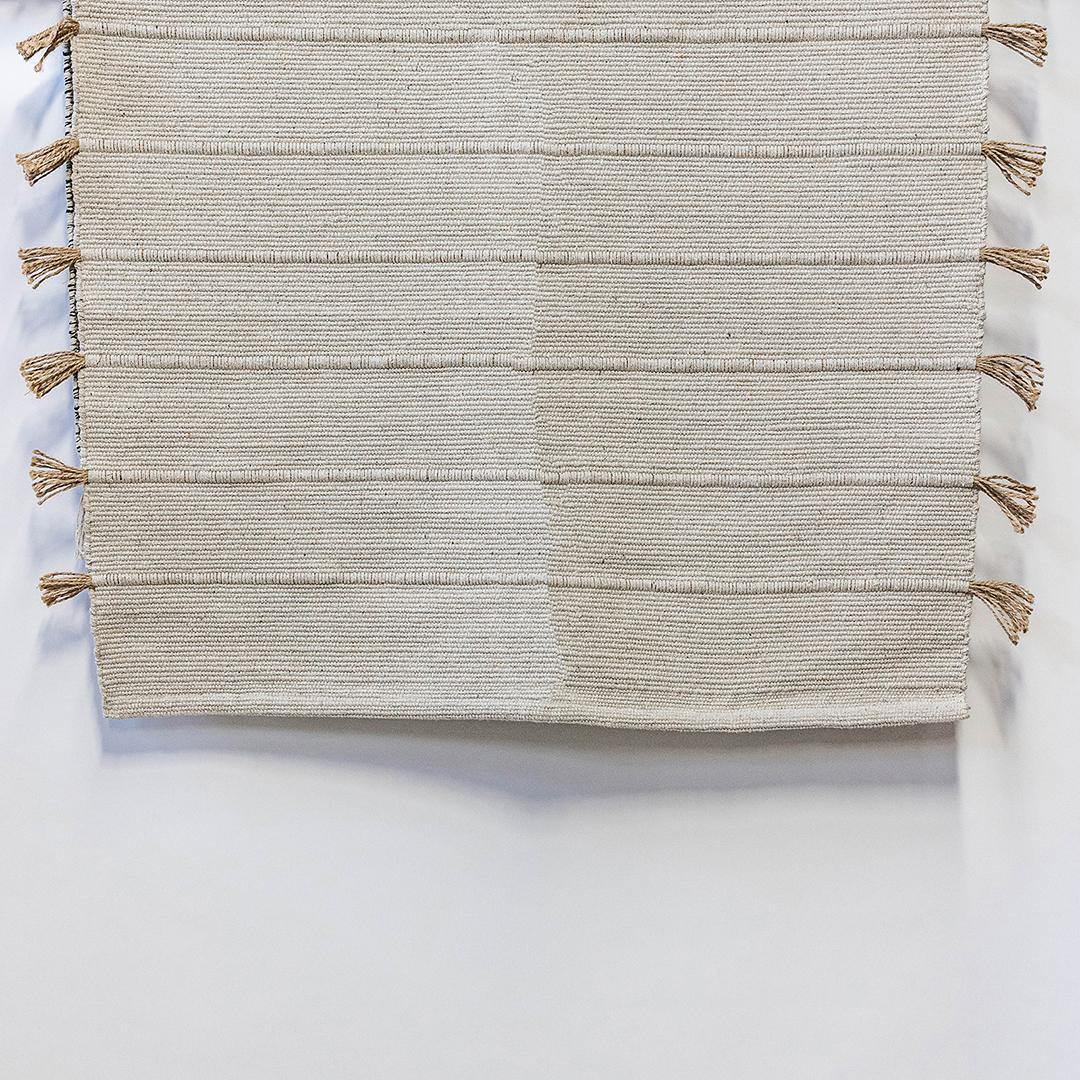 3′ x 5′ Jute and Cotton Rug
