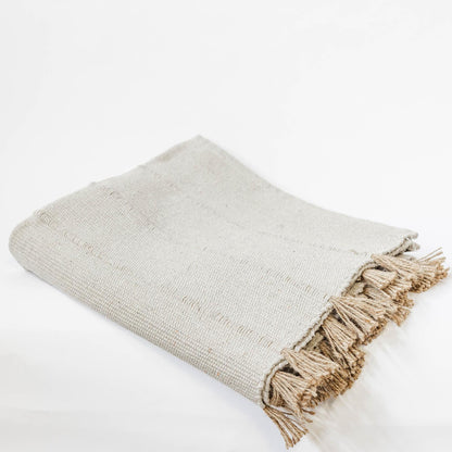 3′ x 5′ Jute and Cotton Rug