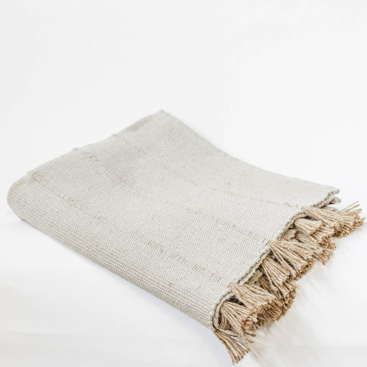 3′ x 5′ Jute and Cotton Rug