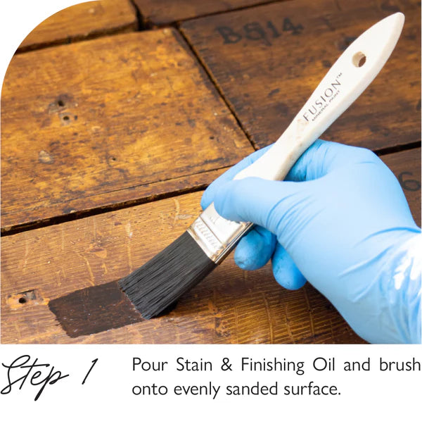 Stain & Finishing Oil - All in One - Walnut