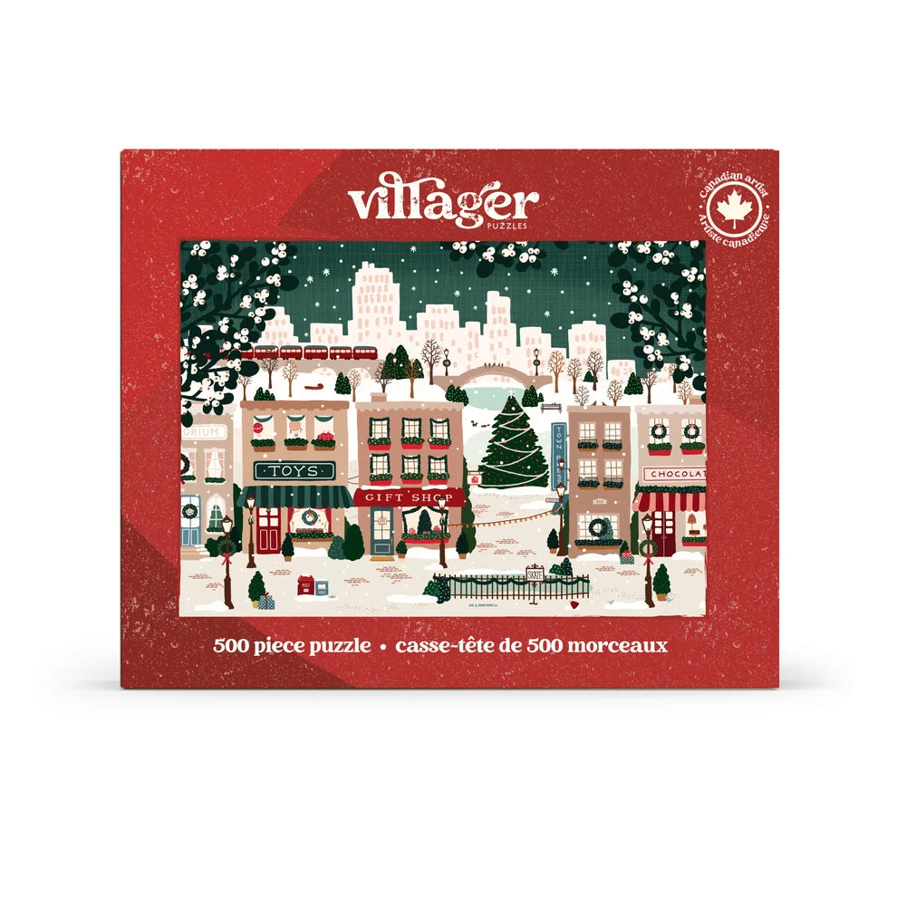 Villager Puzzle Small Town Holiday