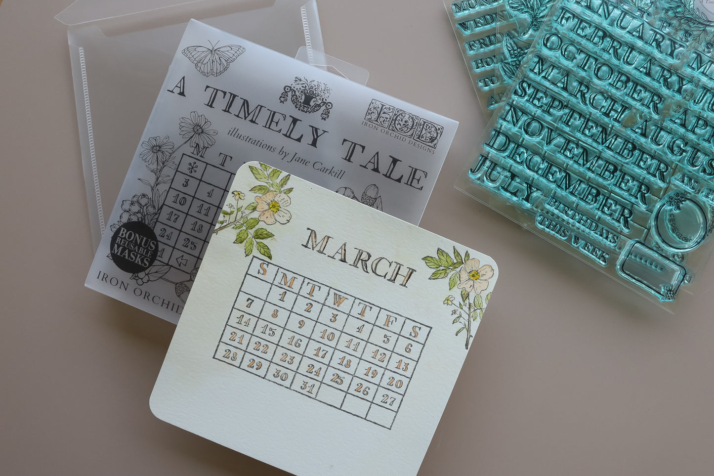 IOD Stamp A Timely Tale