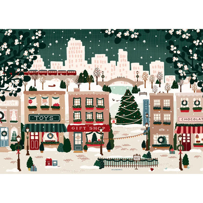 Villager Puzzle Small Town Holiday