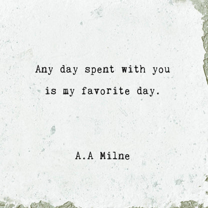 Marble Coaster Any Day Spent