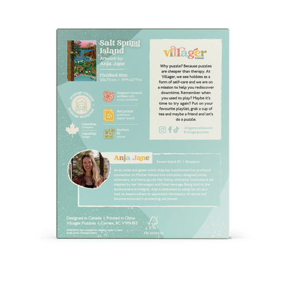 Villager Puzzle Salt Spring Island