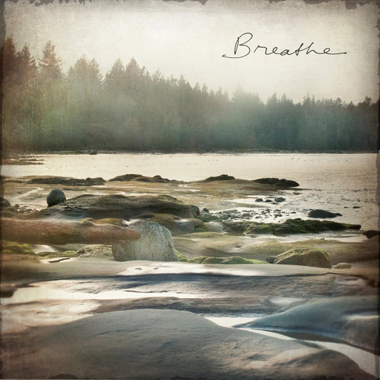 Breathe Marble Coaster
