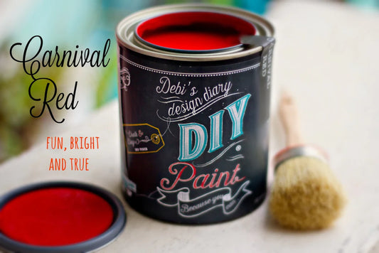 Carnival Red - Debi's DIY Paint