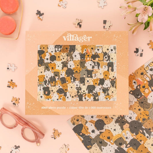 Villager Puzzles Rescue Dogs