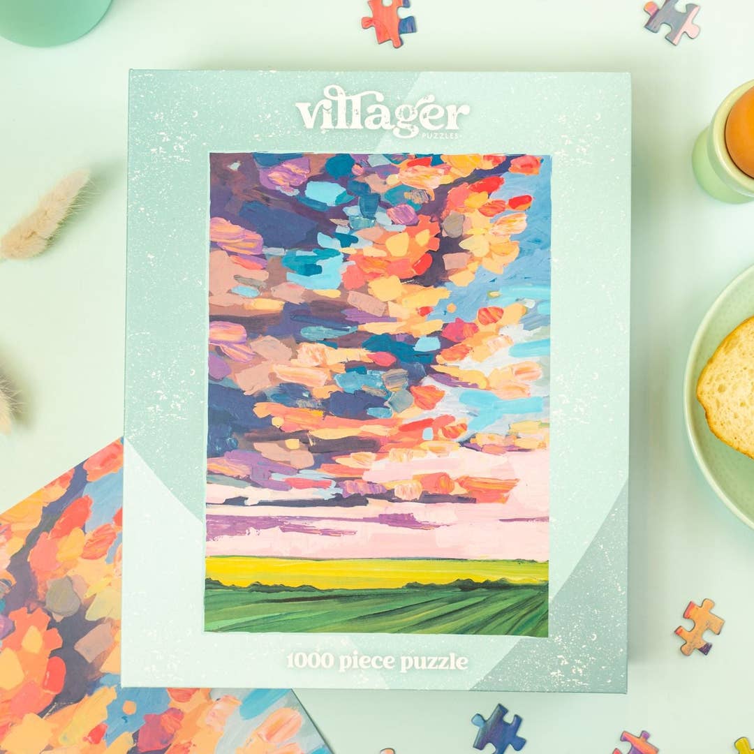 Villager Puzzle Prairie Sky