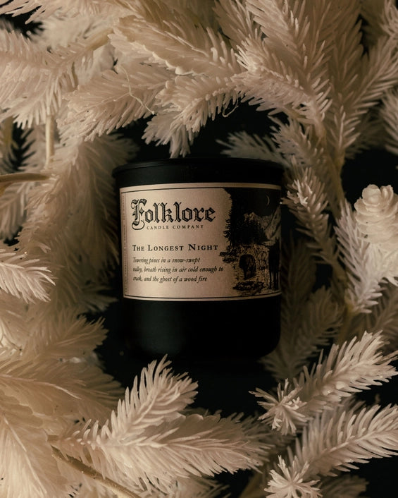 FOLKLORE CANDLE CO. The Longest Night Soy Candle [Seasonal] By Folklore Candle