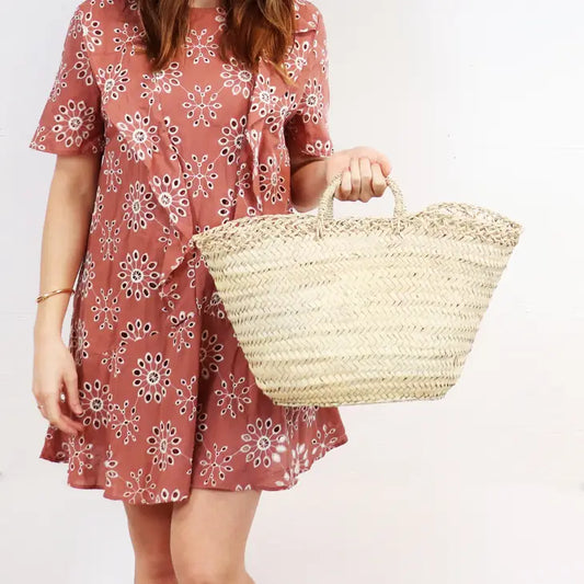 Basket - French Straw Basket Bag