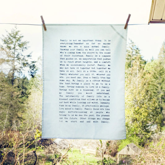 Tea Towel Family