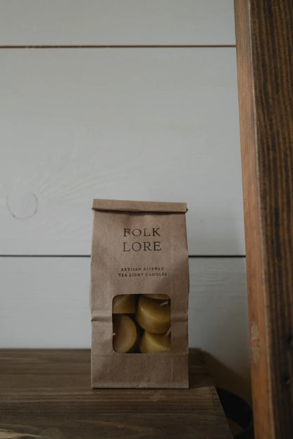 Folklore Beeswax Tealights