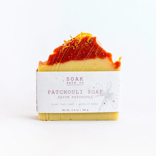 Soak Bath Co. Patchouli Soap Bar