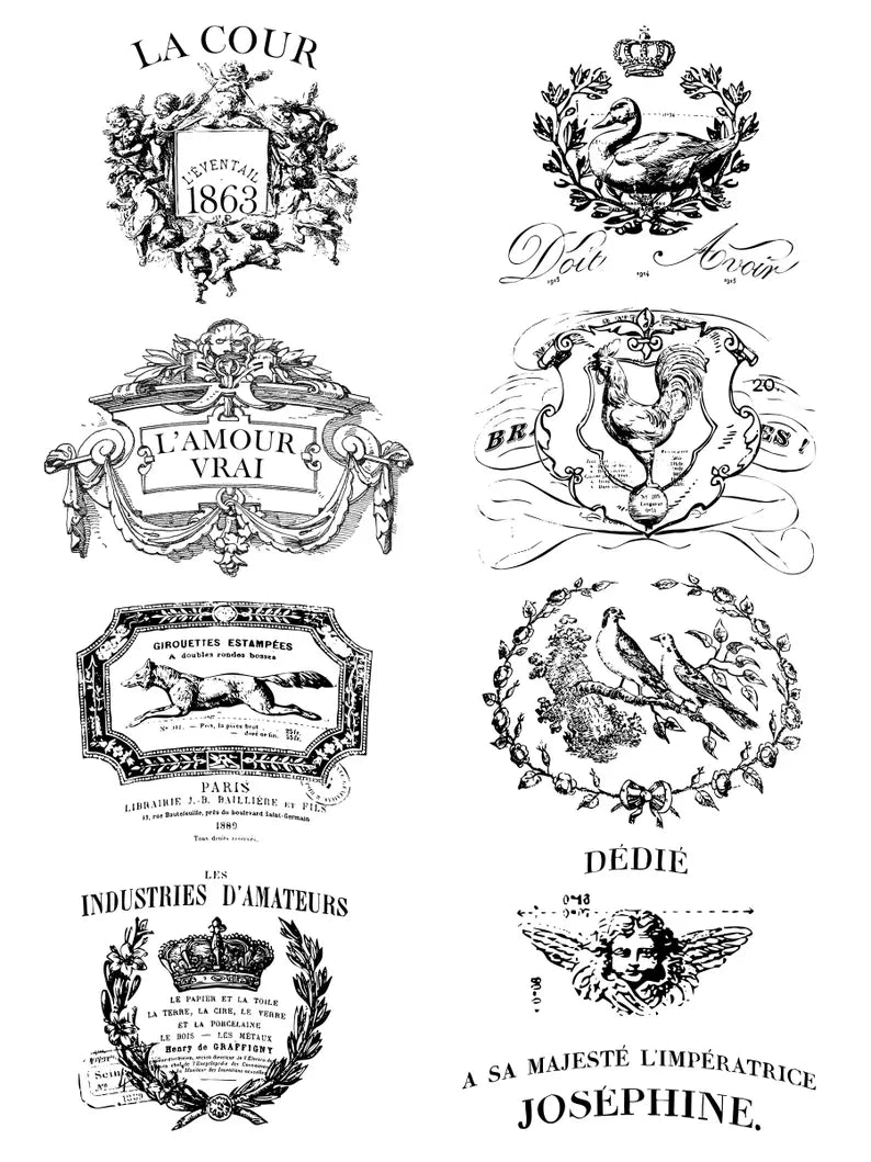 IOD Decor Transfer -Traditional Pots